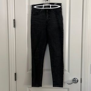 Authentic Stretch High Rise Skinny Button Fly